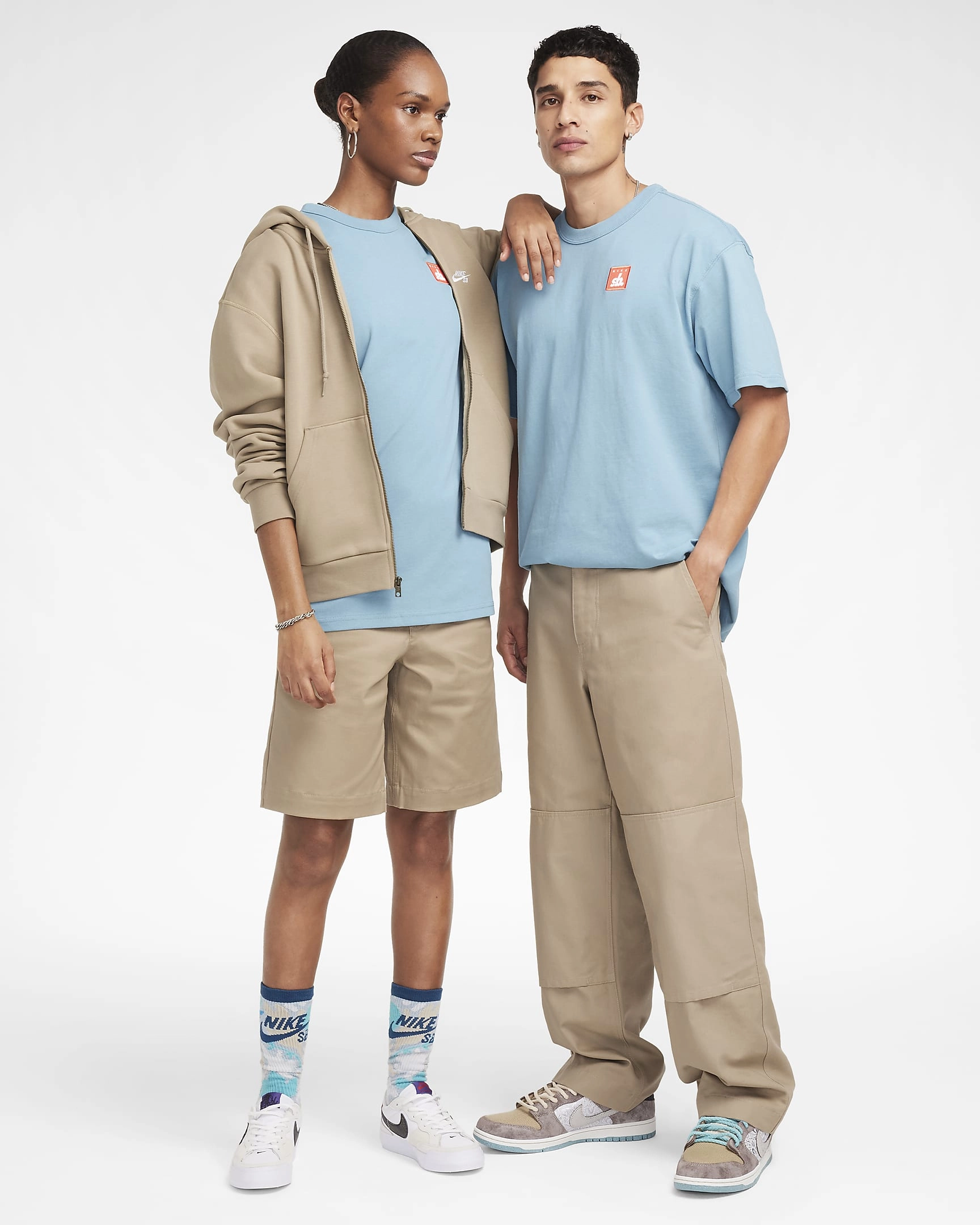 Nike SB T-Shirt pour skateur : L'art de la glisse sur coton, style et confort assurés.
